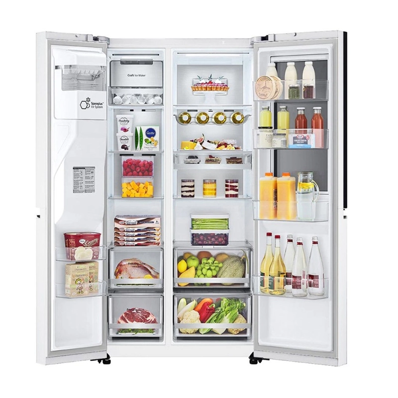 یخچال فریزر ساید بای ساید ال جی اینستاویو مدل X267 ظرفیت 30 فوت - Image 4